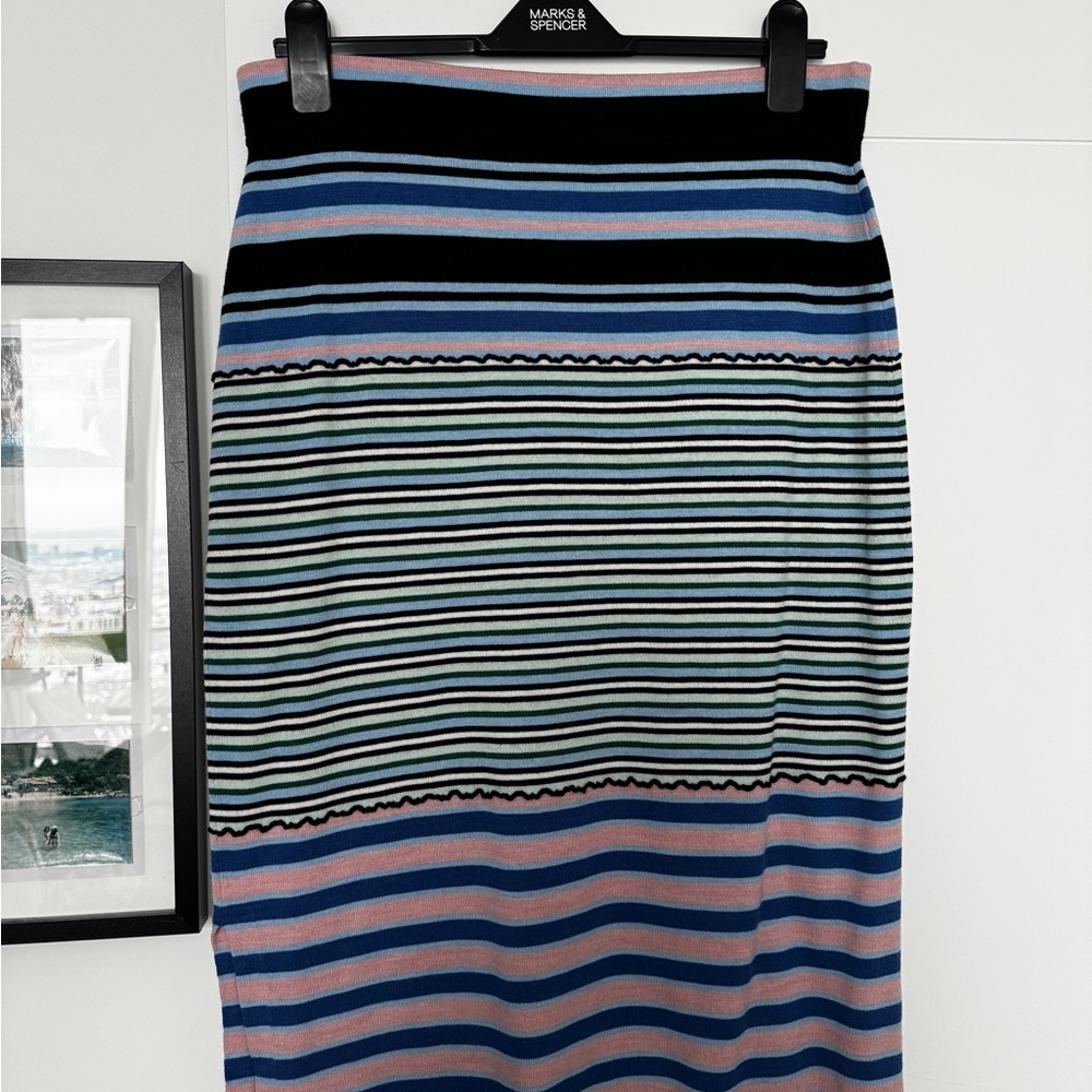 MARNI Striped Multicolor Skirt